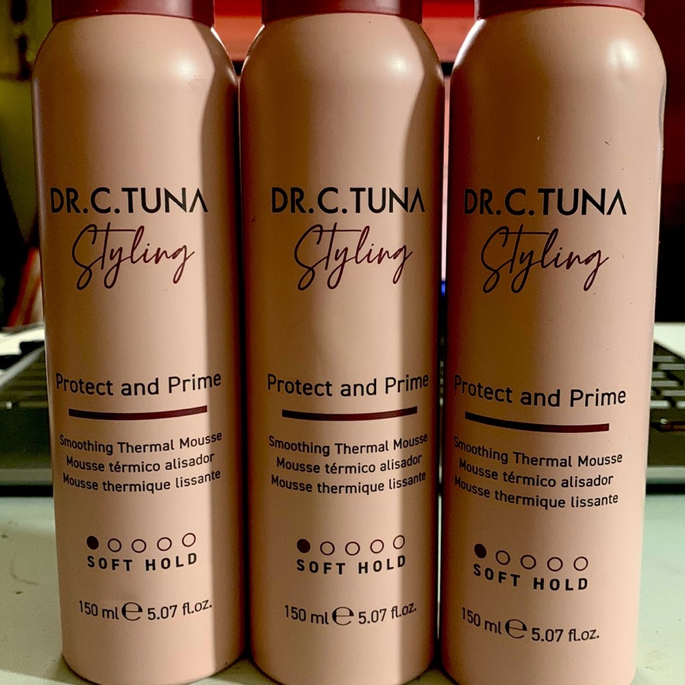 Dr. C. Tuna  Prime and Protect Styling Mousse
